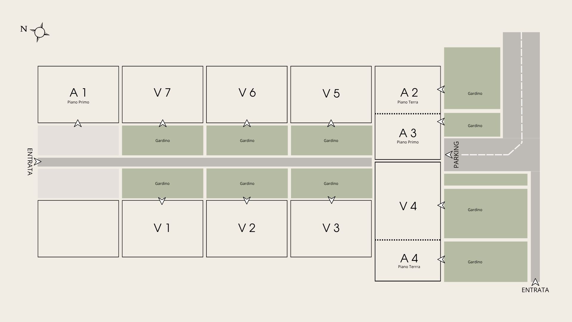 Masterplan with unit v4 highlighted
